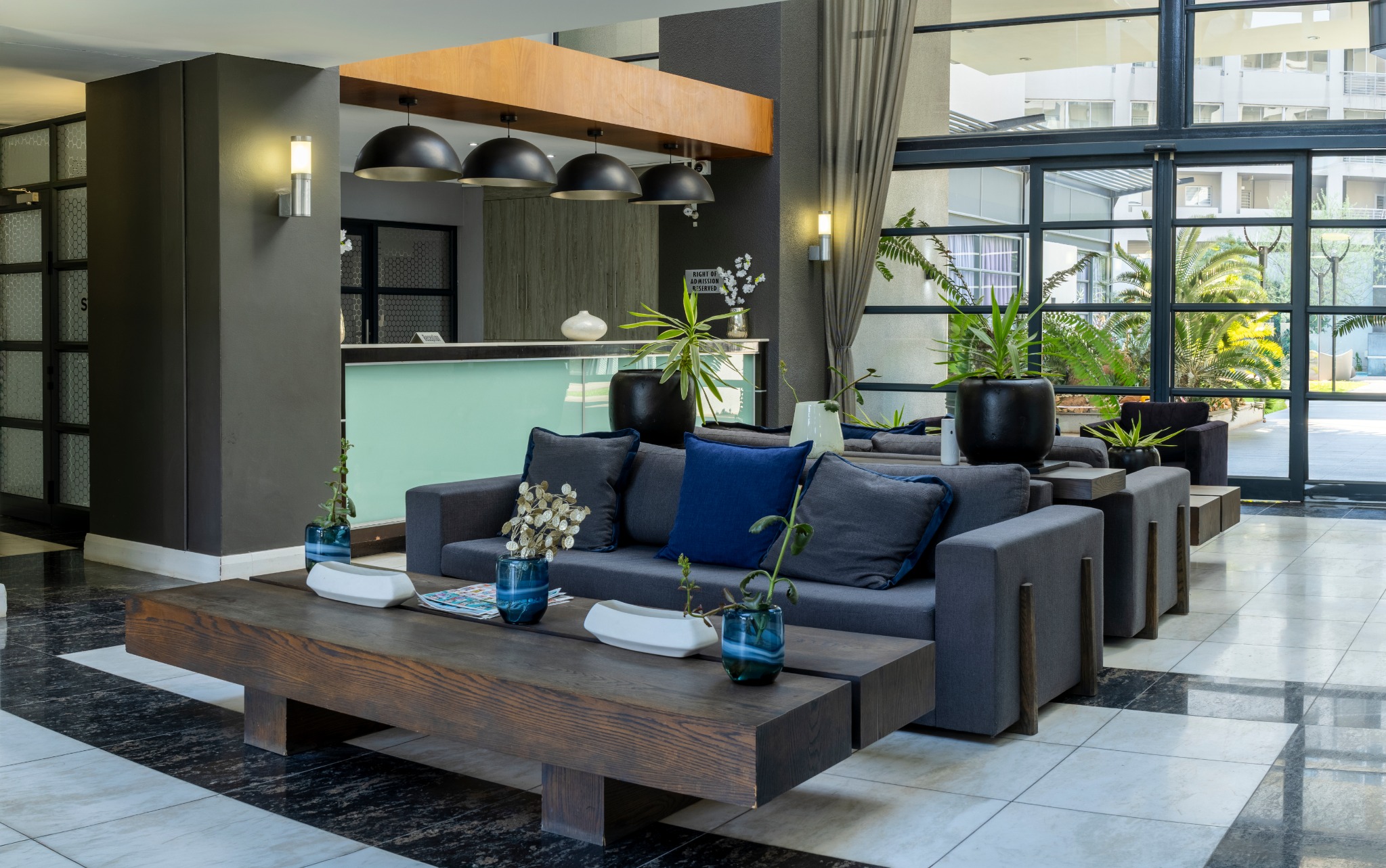 Elegant residents’ lounge