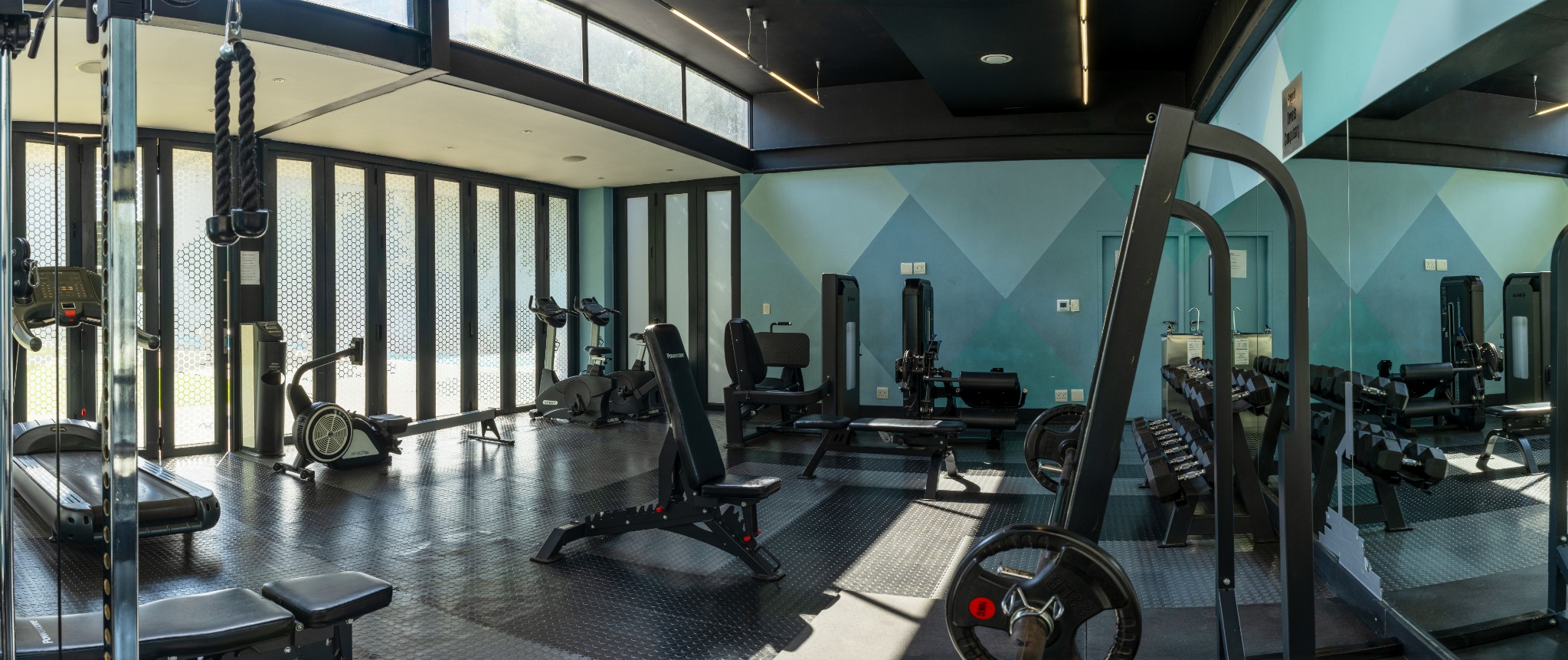 Cardio and strength training studio